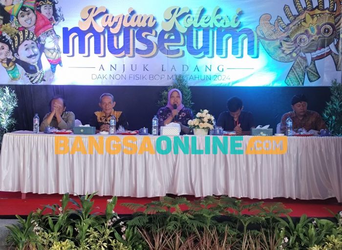 Seminar Kajian Koleks​i Museum Anjuk Ladang, Disporbudpar Nganjuk Harap Jadi Tempat Edukasi