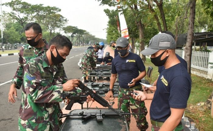 Peringati HUT ke-75 Kemerdekaan RI, Koarmada II Gelar Uji Ketangkasan