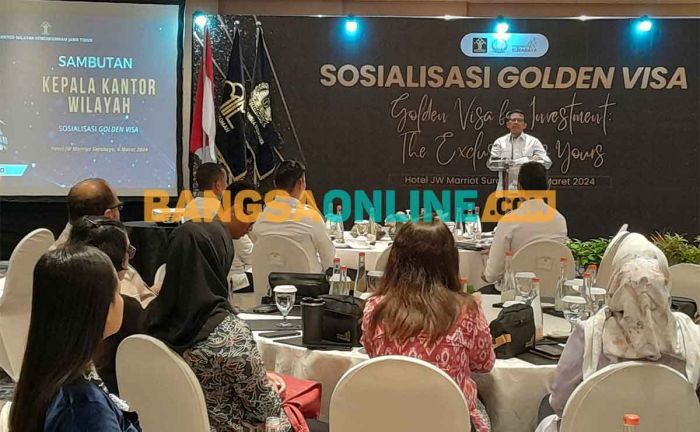 Gaet Investor Asing ke Jatim, Imigrasi Gencar Sosialisasi Golden Visa