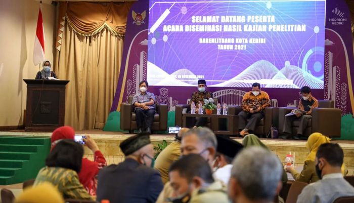 Dukung Visi-Misi Wali Kota, Barenlitbang Kota Kediri Gelar Diseminasi Hasil Kajian Penelitian