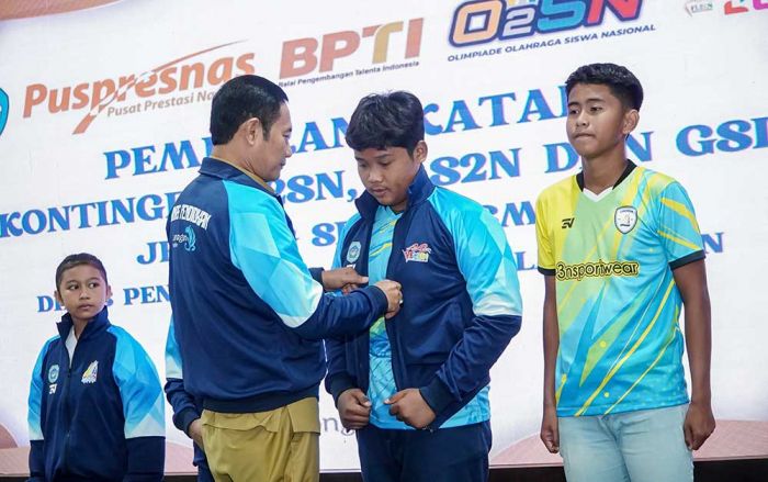 Lamongan Berangkatkan 61 Atlet di Kejurprov Tingkat SD/SMP