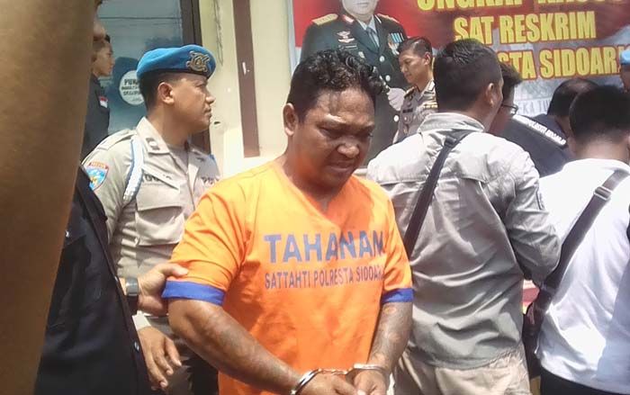 Pelaku Pembunuhan di Desa Mergosari Sidoarjo Ditangkap Polisi