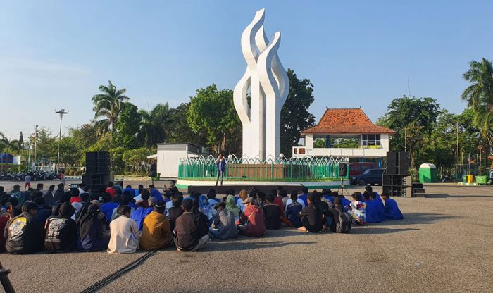 Peringati Sumpah Pemuda, PMII, HMI, dan GMNI Kompak Soroti Permasalahan di Pamekasan