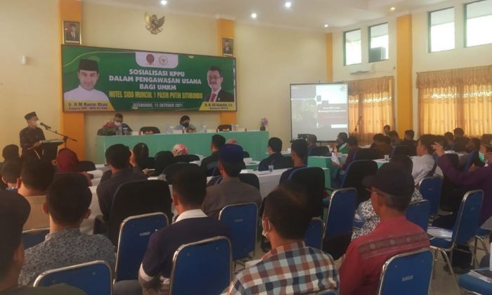 Cegah Persaingan Tidak Sehat, Nasim Khan Gandeng KPPU Gelar Sosialisasi Kemitraan UMKM di Situbondo