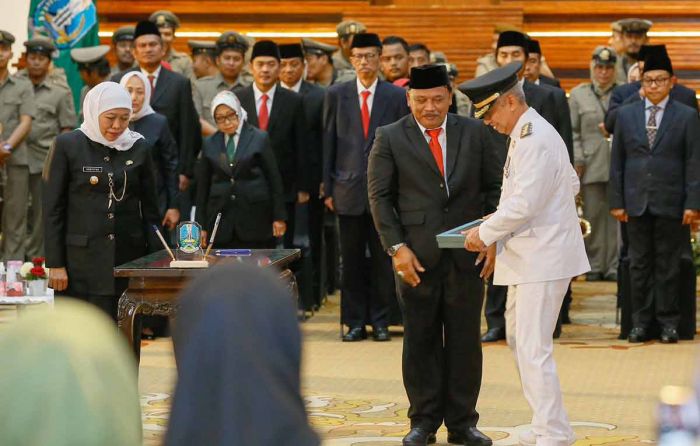 Sri Handoko Taruna Resmi Dilantik Jadi Pj Bupati Nganjuk