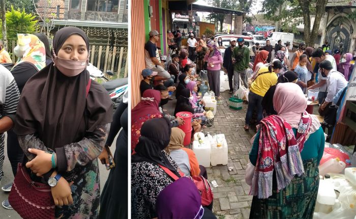 Tak Dibatasi, Warga Kota Batu Borong Minyak Goreng hingga 85 Liter