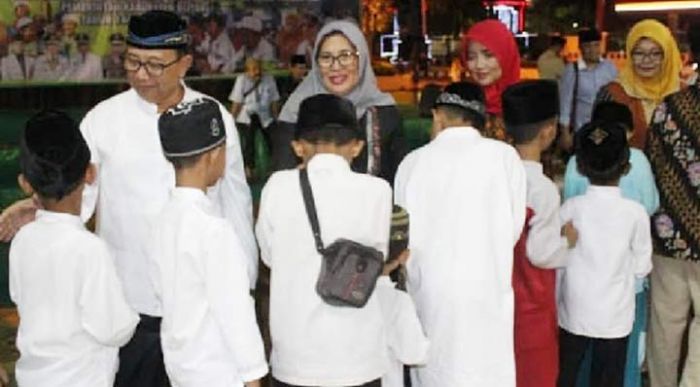 1.000 Anak Panti Asuhan Lintas Agama Ikuti Santunan yang Digelar Pemkab Blitar