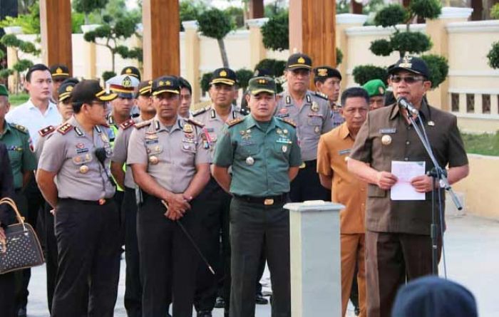 Salurkan Bantuan Untuk Korban Gempa Lombok, Pemkab Blitar Berangkatkan 8 Truk