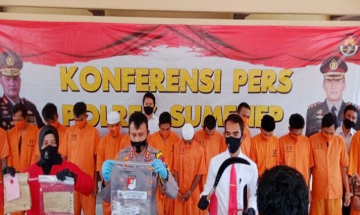 Polres Sumenep Ungkap Hasil Ops Sikat Semeru, Ada Kasus Pembunuhan Bermotif Ilmu Sihir 