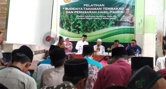 Santri di Senori Dapat Pelatihan Budidaya Tembakau