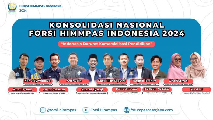 Darurat Komersialisasi Pendidikan, Forsi Himmpas Indonesia Adakan Konsolidasi