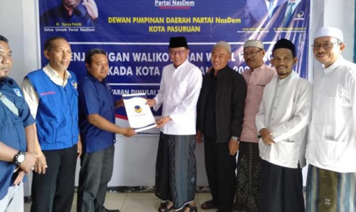 Pilwali Pasuruan 2020: Ansori Daftar Lewat NasDem