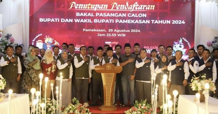 KPU Pamekasan Tutup Pendaftaran Bacabup dan Bacawabup, Berikut Nama-Nama Calonnya