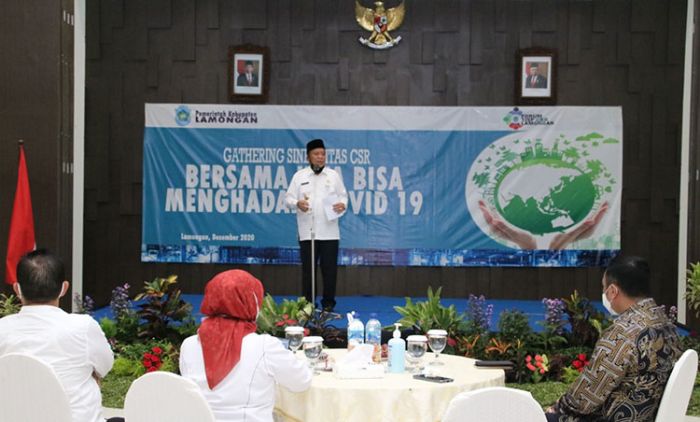 Bersama Perusahaan, Pemkab Lamongan Sinergi Hadapi Covid-19