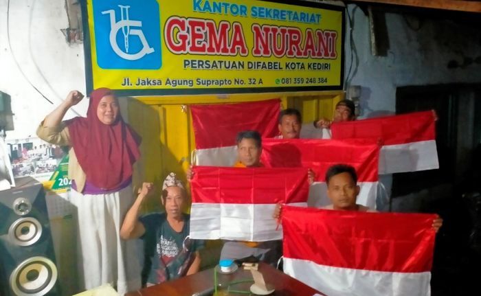 Sukseskan Gerakan Pembagian 10 Juta Bendera Merah Putih, Pemkot Kediri Ikuti Rakor dan Evaluasi