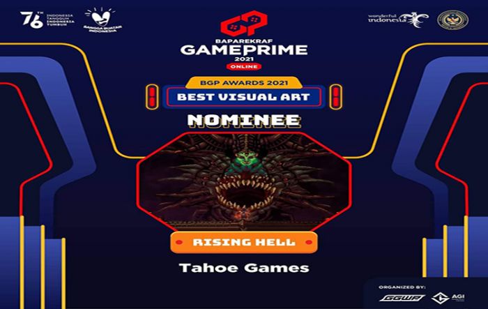 Masuk Nominasi Best Visual Art, Mas Abu Harap Tahoe Games Studio Menang di Baparekraf Gameprime 2021