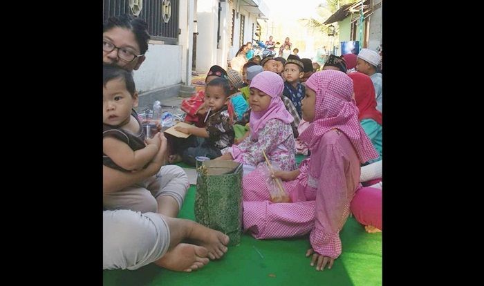 Sambut 1 Muharam, 2 Putra Pendiri RGS Ajak Anak Yatim Makan Bersama