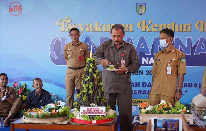 Harkannas 2022, Bupati Kediri Dorong Peningkatan Komoditas Perikanan Air Tawar