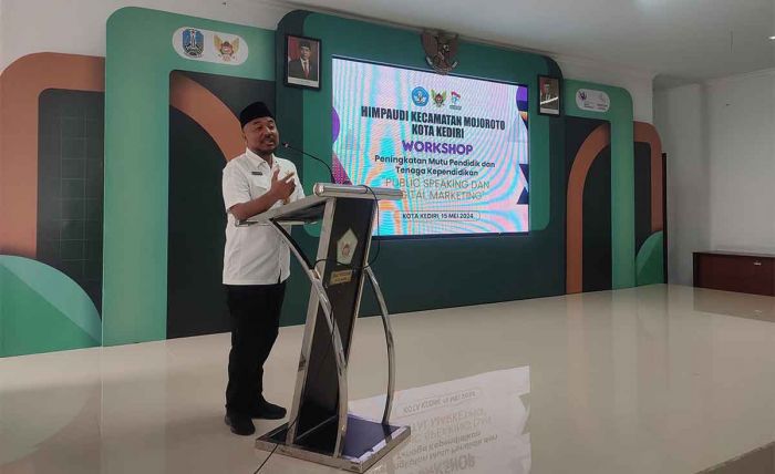 Tingkatkan Komunikasi Guru PAUD, Dindik Kota Kediri Gelar Workshop Public Speaking