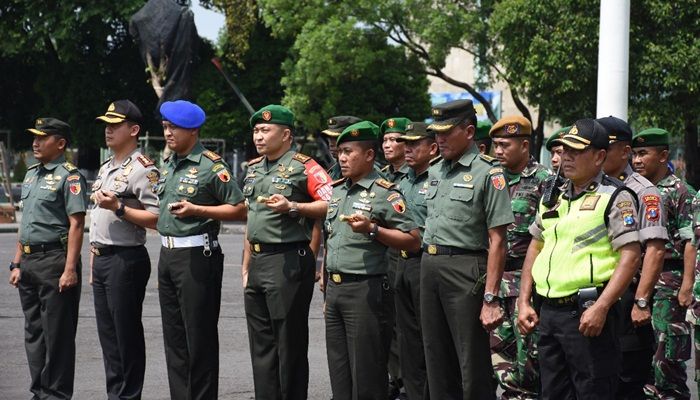 ​Danrem 084 Pimpin Apel Pengamanan Jelang Kunjungan Wakil Presiden RI