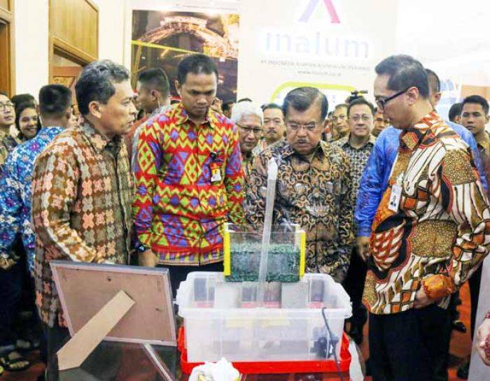 Wapres Kunjungi Stand Semen Indonesia di IBD Expo 2016