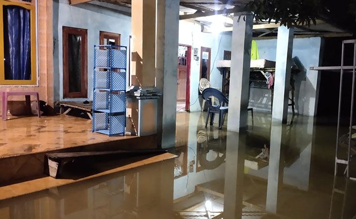 Hujan Deras, Banjir Kembali Genangi Pamekasan