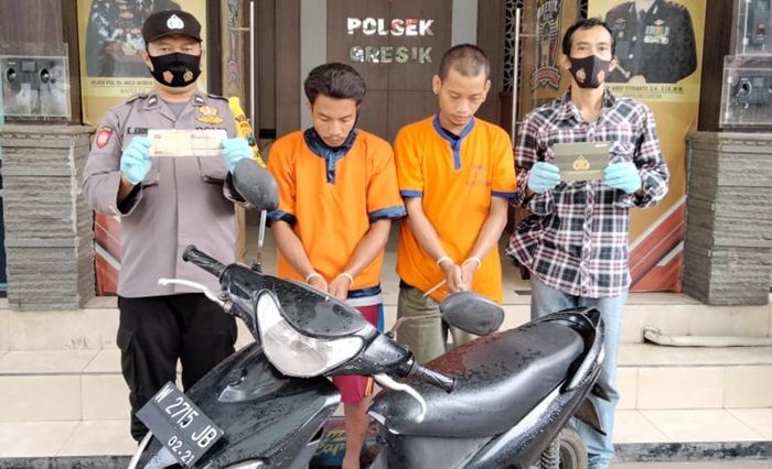 Polsek Gresik Kota Bekuk 2 Residivis Curanmor Tahun 2018