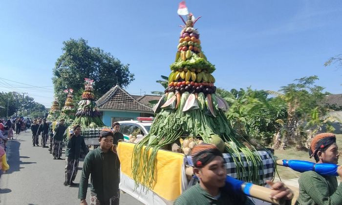 Pemdes Sukorejo Gelar Kirab Budaya ke Situs Calon Arang Kediri