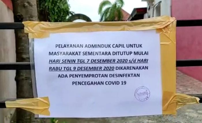 Dua Kantor OPD Kota Blitar Ditutup Tiga Hari Usai Pegawai Terpapar Covid-19