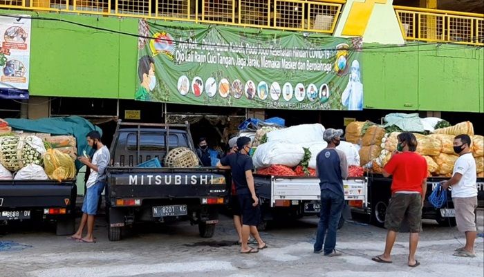 Pasar Keputran Utara Surabaya Kembali Beroperasi