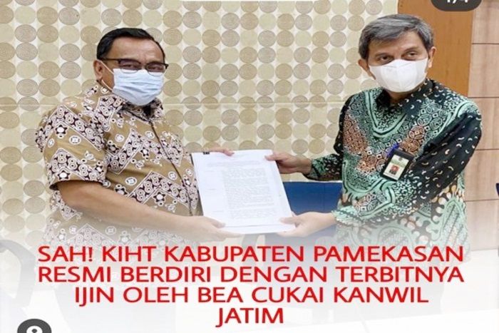 Izin Pendirian Terbit, Pamekasan Resmi jadi Kabupaten Pertama Pemilik KIHT di Jatim