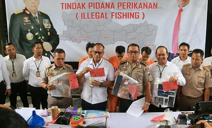 Ini Pesan Dirkrimsus Polda Jatim Soal Illegal Fishing