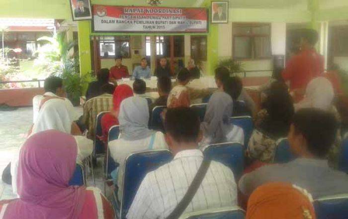 Awasi Pilkada Tuban, Panwascam Tuban Gelar Rakor bersama Tomas dan Pemuda