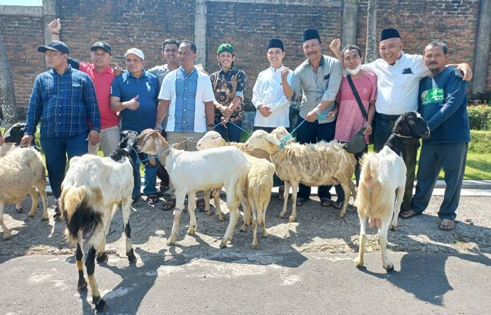 PP Amanatul Ummah Salurkan Ratusan Hewan Kurban, Gus Barra: Alhamdulillah, Tahun ini Hewannya Banyak