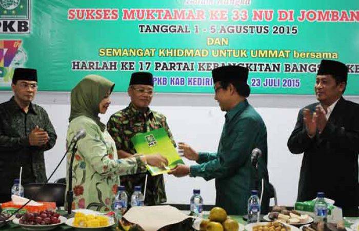 PKB Resmi Usung Harmas dalam Pilbup Kediri