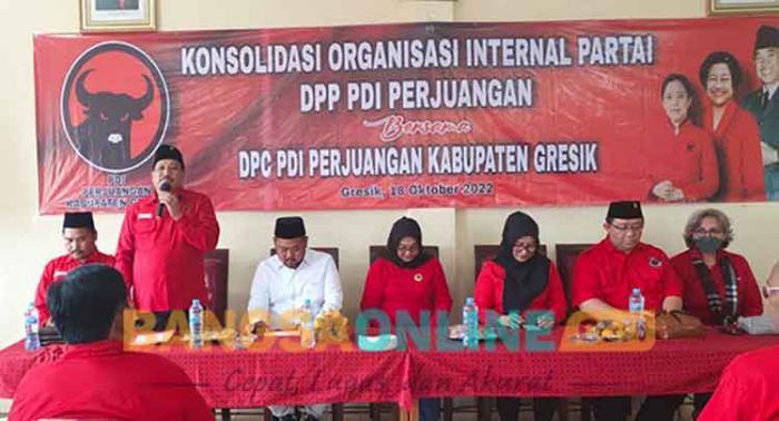 Wasekjen DPP Support PDIP Gresik Raih 10 Kursi di 2024