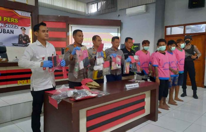 Polres Tuban Sita Uang Palsu Senilai Rp10 Juta