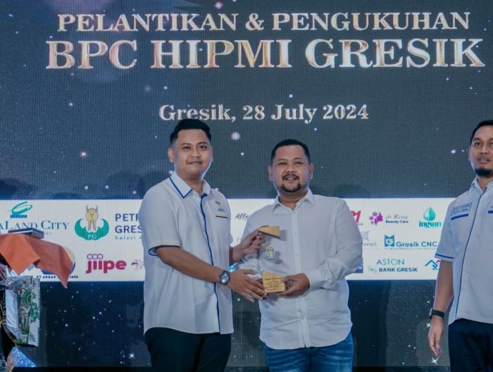 Adik Bupati Fandi Akhmad Yani Sah Jadi Ketua HIPMI Gresik