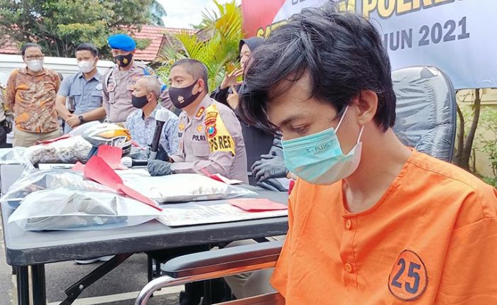 Polisi Akhirnya Ringkus Pelaku Pembunuhan Seorang Wanita di Hotel Lotus Kediri