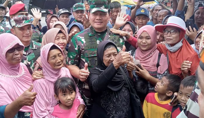 Pulang Kampung ke Madiun, Panglima TNI Berikan Bantuan Dalam Program Karya Bakti Skala Besar