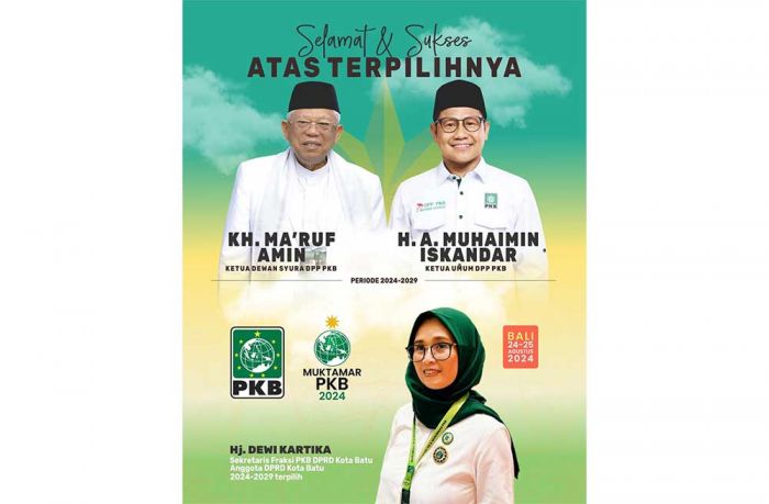 Anggota Fraksi PKB Kota Batu Respons Positif Hasil Muktamar Bali