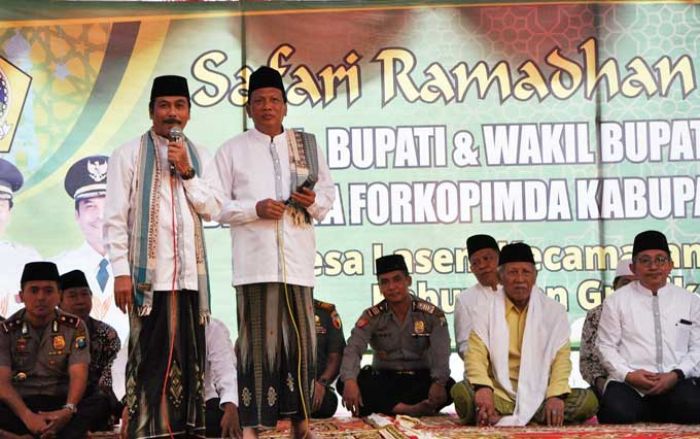 Safari Ramadan, Bupati Sambari Minta Warga Jaga NKRI