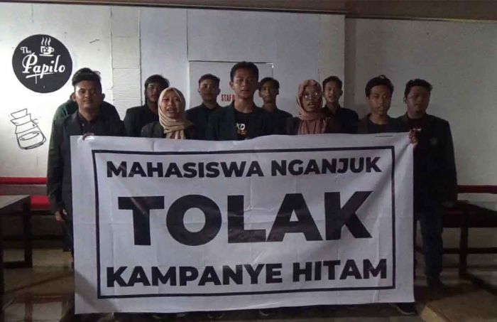 Cegah Provokasi saat Pemilu 2024, Aliansi Mahasiswa di Nganjuk Tolak Kampanye Hitam