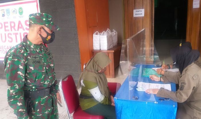 Pascalibur Panjang, Petugas Gabungan di Kota Probolinggo Gelar Operasi Yustisi Protokol Kesehatan