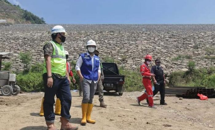 Bupati Arifin Tinjau Proyek Strategis Nasional Bendungan Tugu