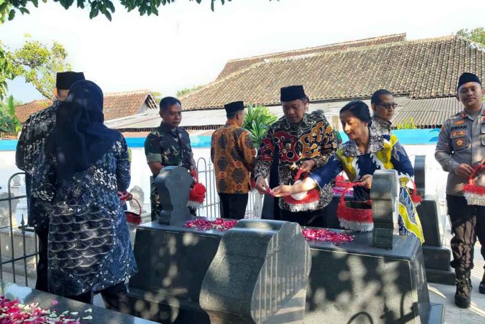 Jelang HUT ke-665 Kabupaten Ngawi, Forkopimda Gelar Ziarah Makam Bupati dan Leluhur Terdahulu