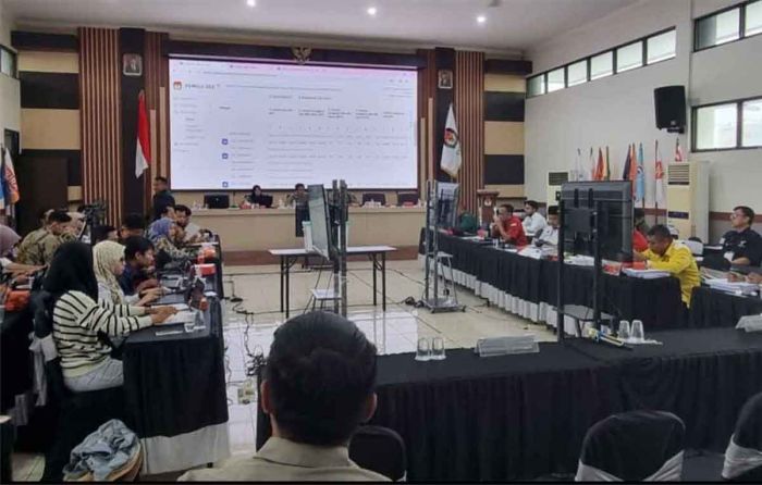 Rekapitulasi Suara Pemilu 2024, KPU Surabaya Ajukan Perpanjangan Rapat Pleno ke Bawaslu