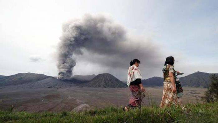 Dampak Guyuran Hujan Abu Gunung Bromo, Warga Arjosari Lumajang Gagal Panen