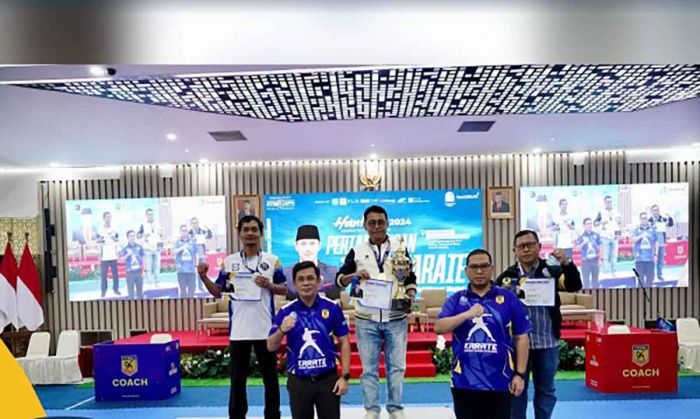 Kanwil BPN Jateng Sabet Juara Umum Karate Hantaru 2024