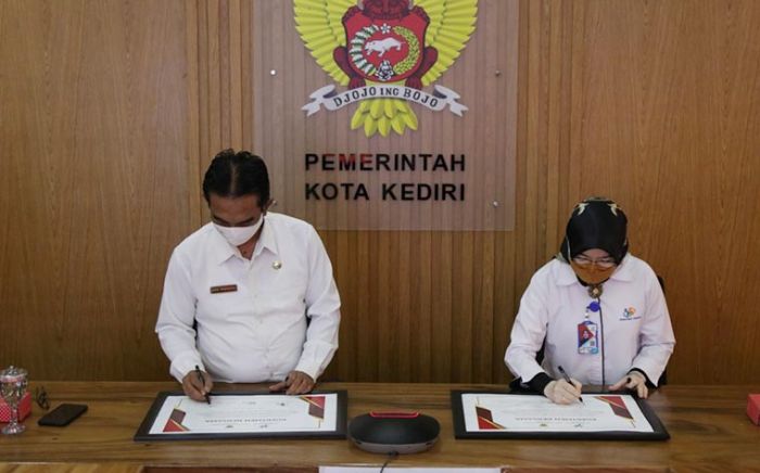 Pemkot Kediri dan BPS Teken Komitmen Implementasi Satu Data Indonesia